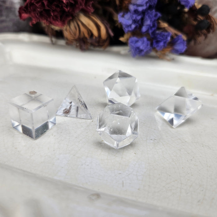 Platonic Solid 5 piece Sets