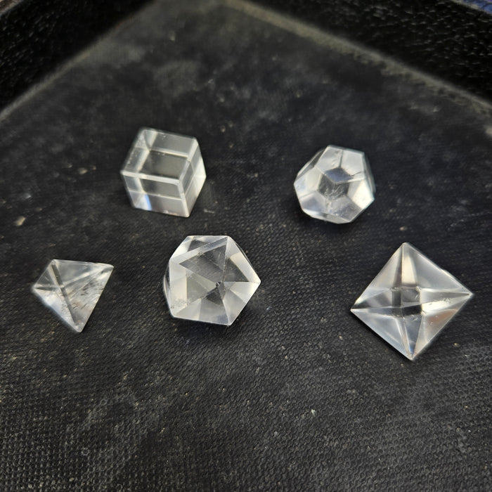 Platonic Solid 5 piece Sets