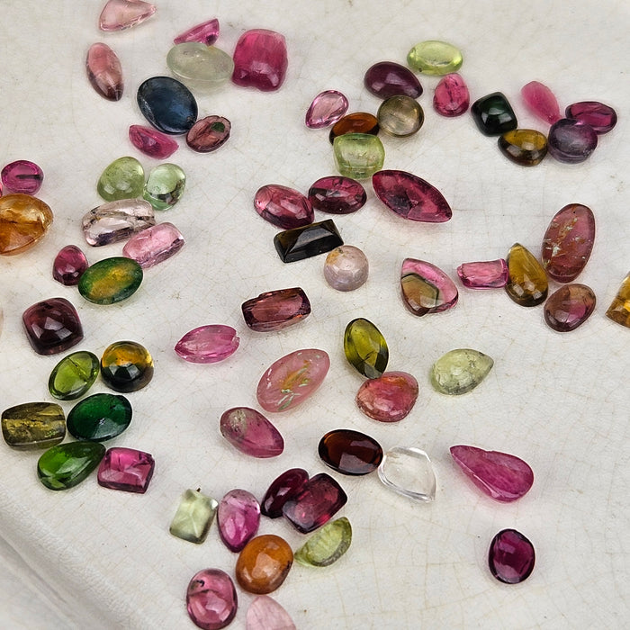 Tourmaline Cabochons, second quality