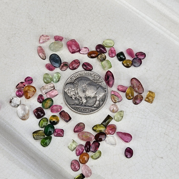 Tourmaline Cabochons, second quality