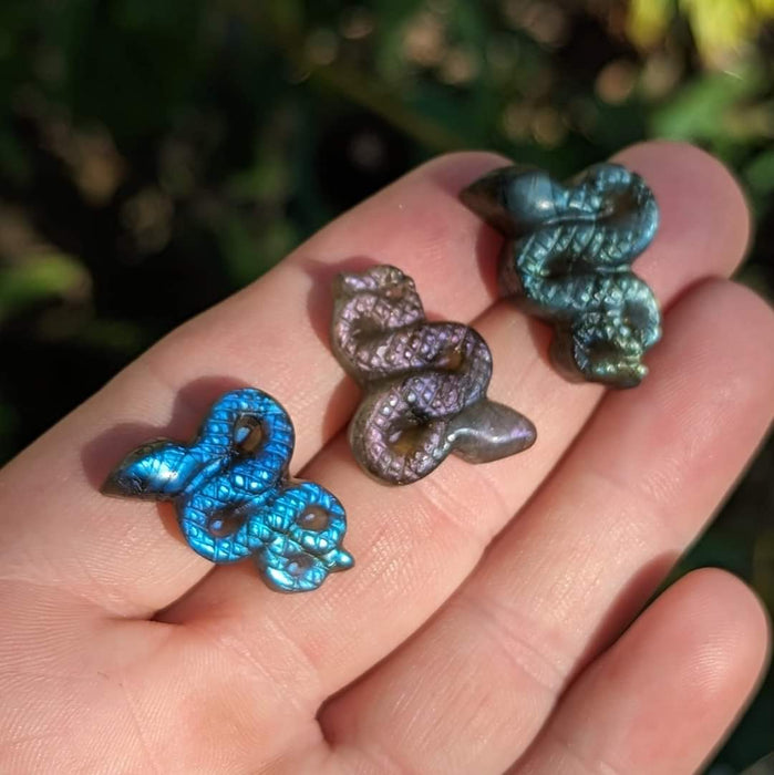 Labradorite Snakes, mini