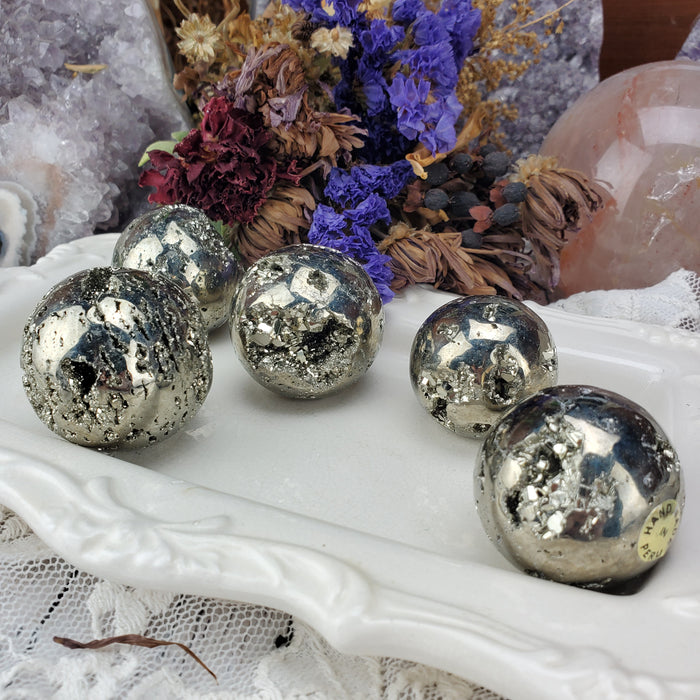 Pyrite Spheres