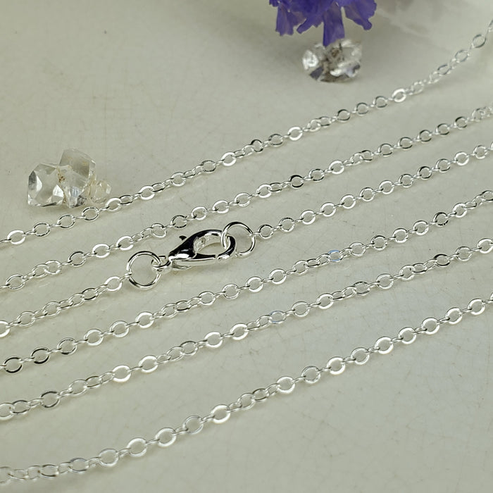 Silver Dainty Cable Chain