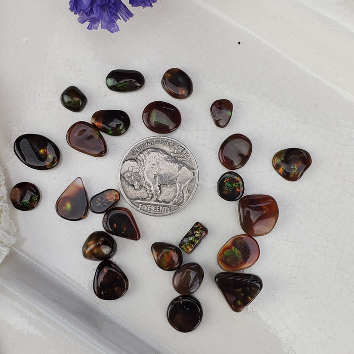 Mexican Fire Agates, small