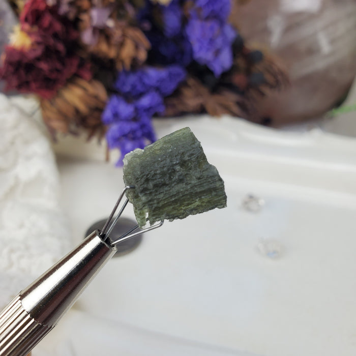 Moldavite, raw 18