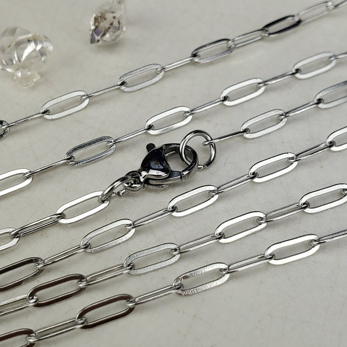 Stainless Steel Paperclip Chain