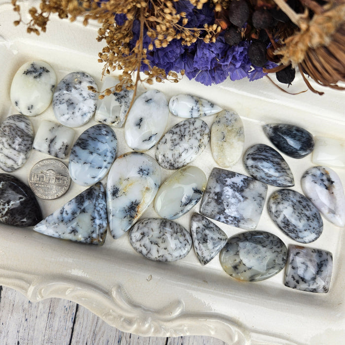 Dendritic Opal Cabochons