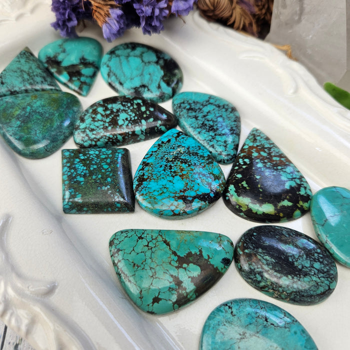Tibetan Turquoise Cabochons, large