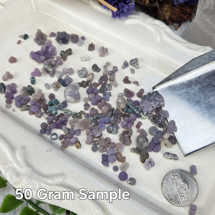 Grape Agate, 50g Bags