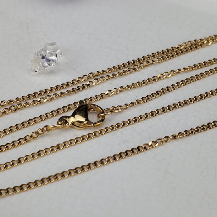 Gold Dainty Cable Chain