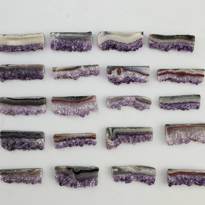 Uruguay Amethyst Agate Long Slices, small