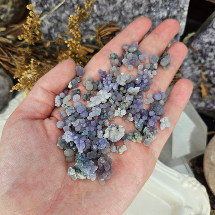 Grape Agate, 50g Bags