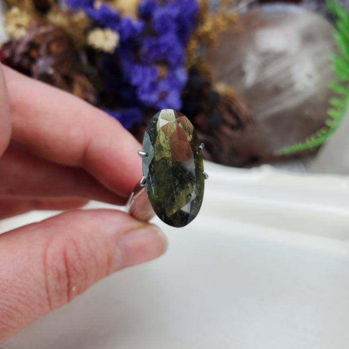 Moldavite Facet, 8