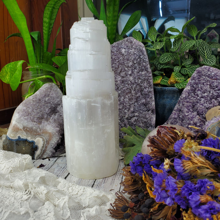 Selenite Lamps