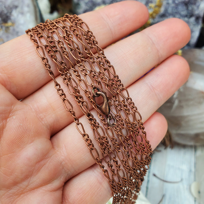 Copper Figaro Chain