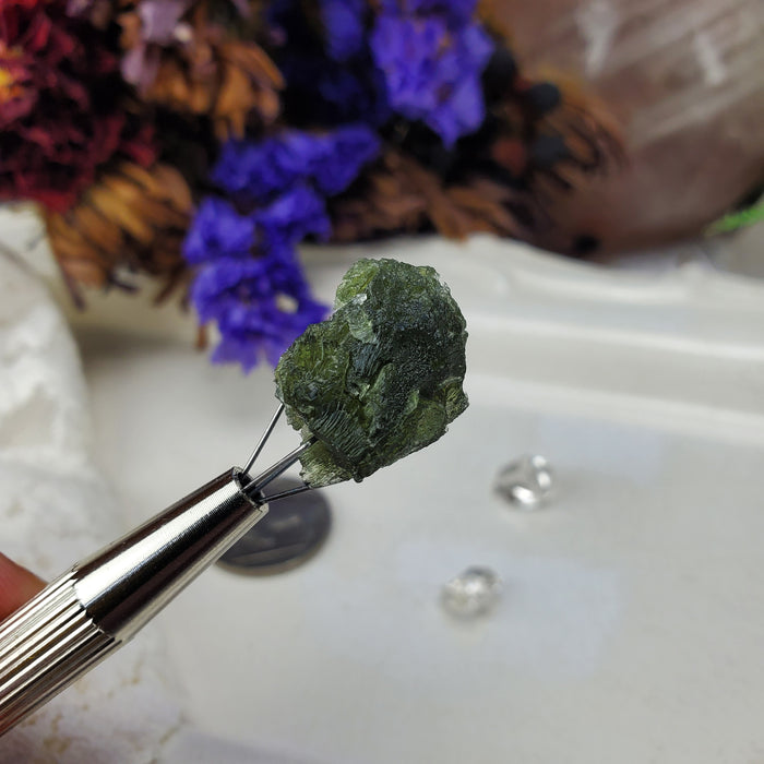 Moldavite, raw 24