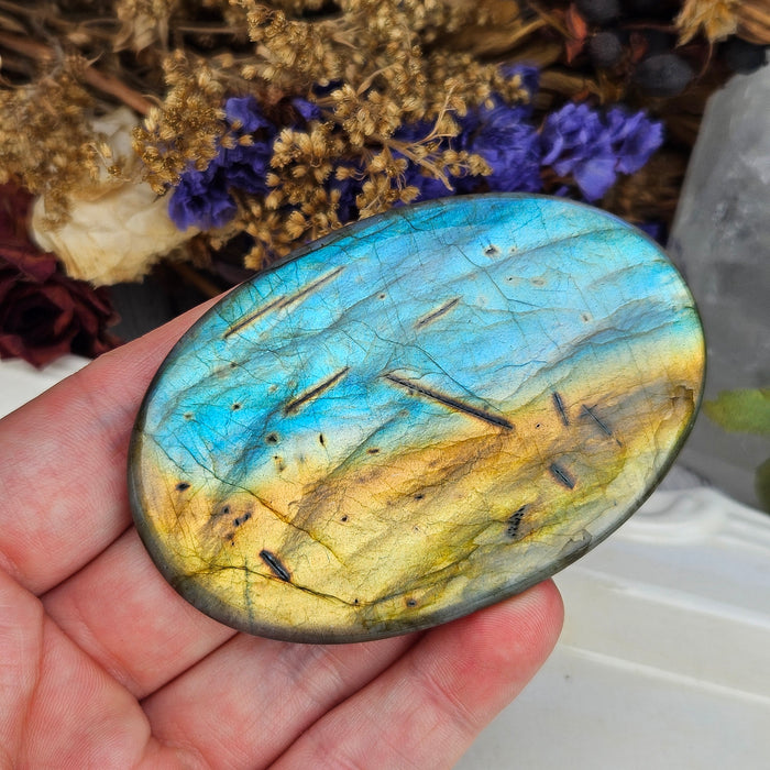 Labradorite Cabochon, 2
