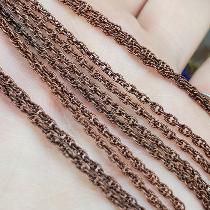 Copper Rope Chain