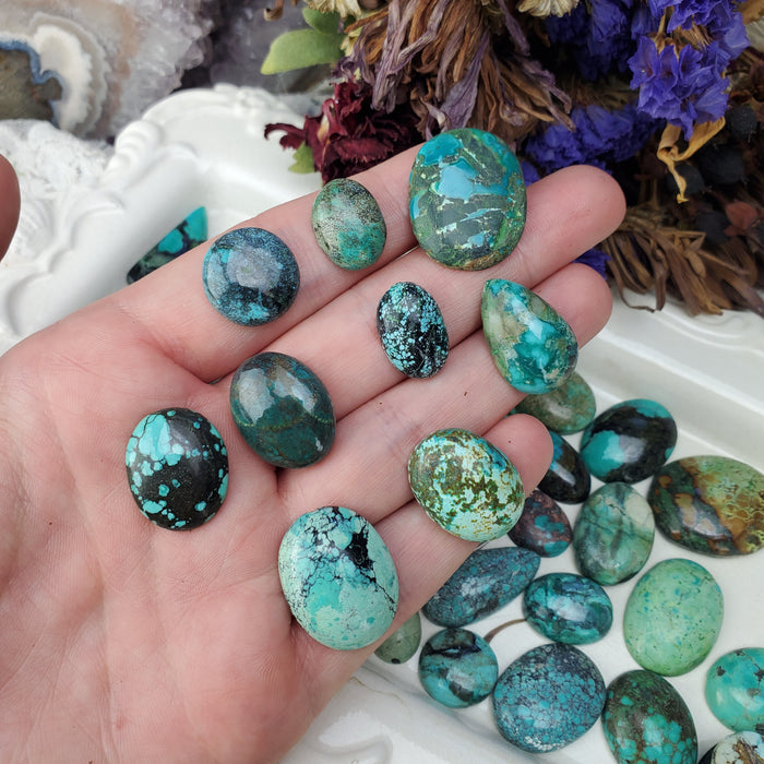 Tibetan Turquoise Cabochons