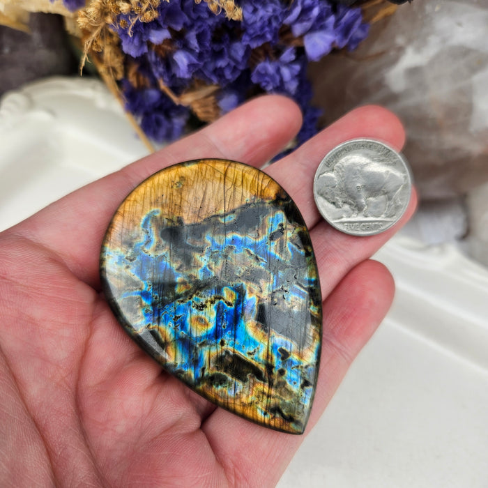 Labradorite Cabochon, 3