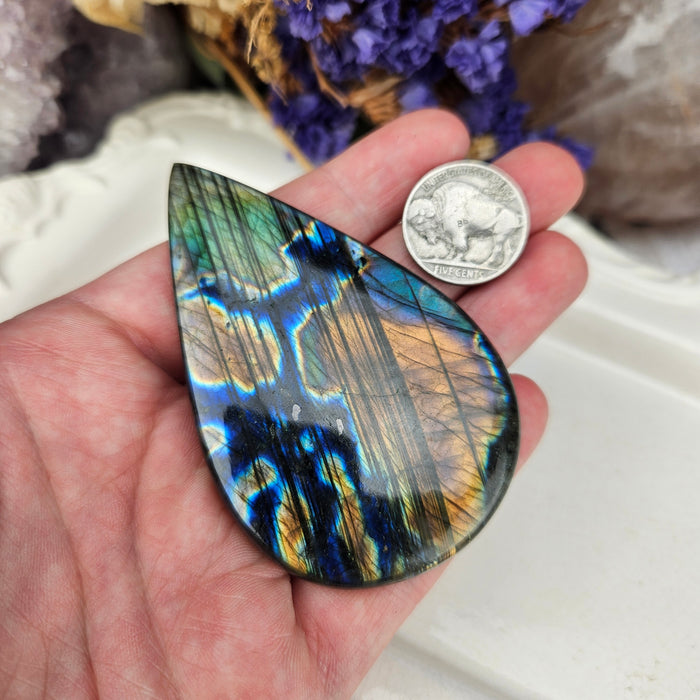 Labradorite Cabochon, 1