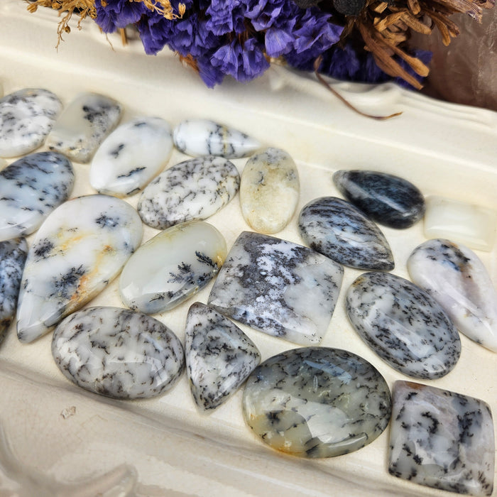 Dendritic Opal Cabochons