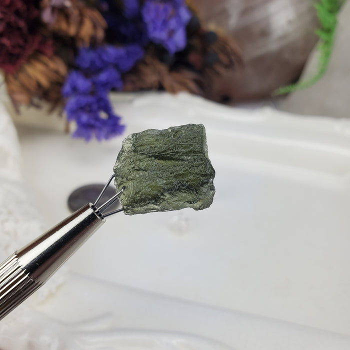 Moldavite, raw 12