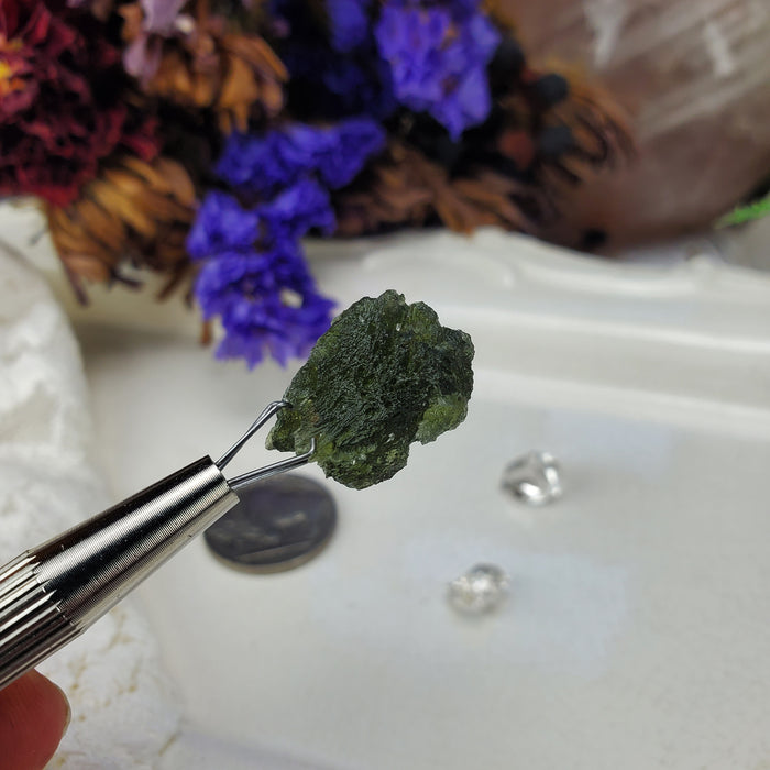 Moldavite, raw 24