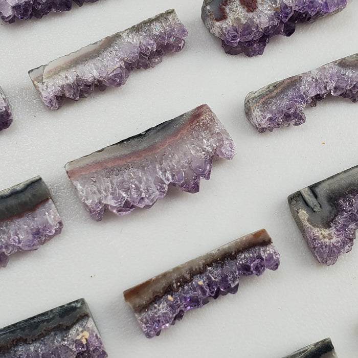 Uruguay Amethyst Agate Long Slices, small