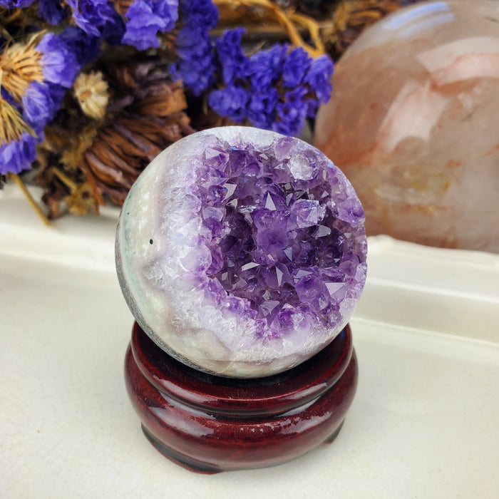 Uruguay Amethyst Sphere, 4