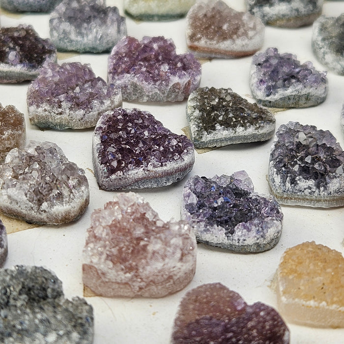 Druzy Heart Cabochons