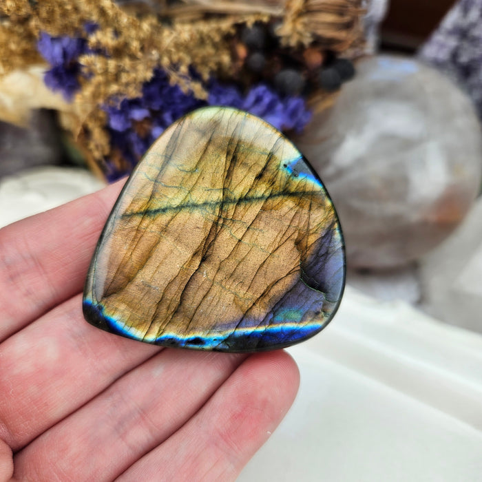 Labradorite Cabochon, 7