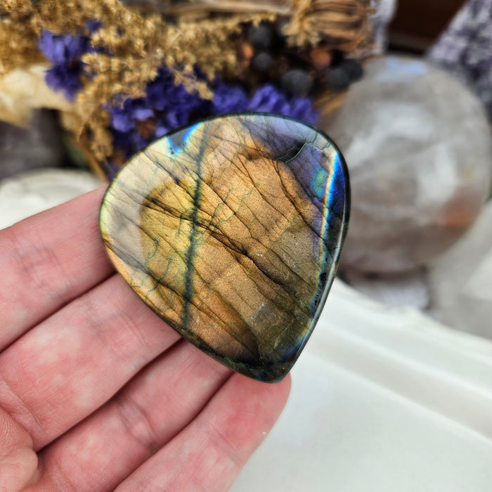 Labradorite Cabochon, 7