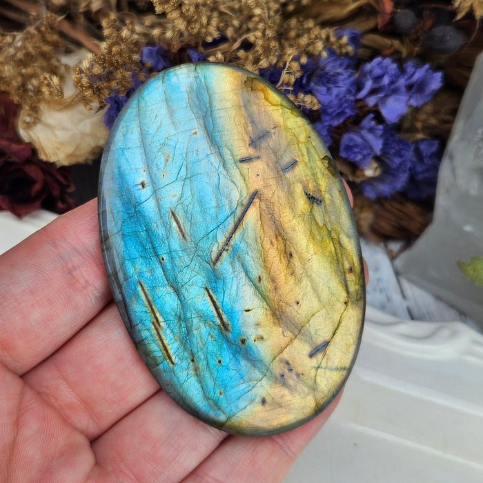 Labradorite Cabochon, 2