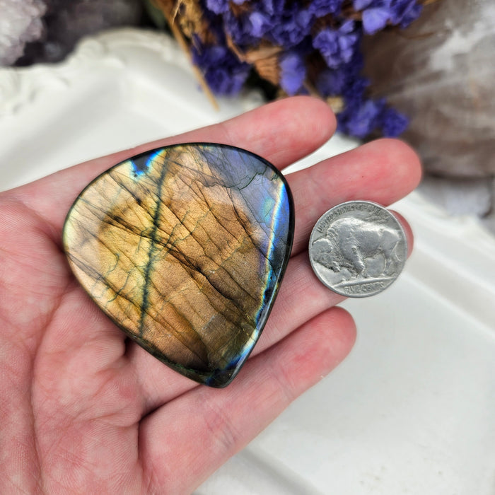 Labradorite Cabochon, 7