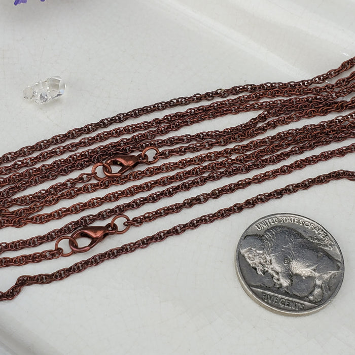 Copper Rope Chain