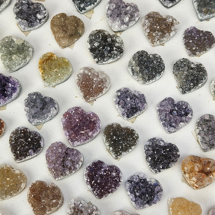 Druzy Heart Cabochons