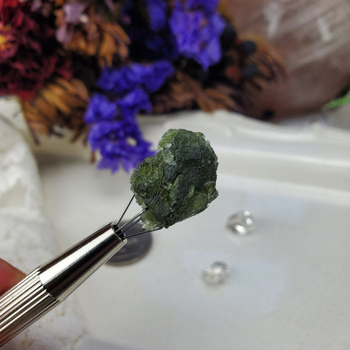 Moldavite, raw 24