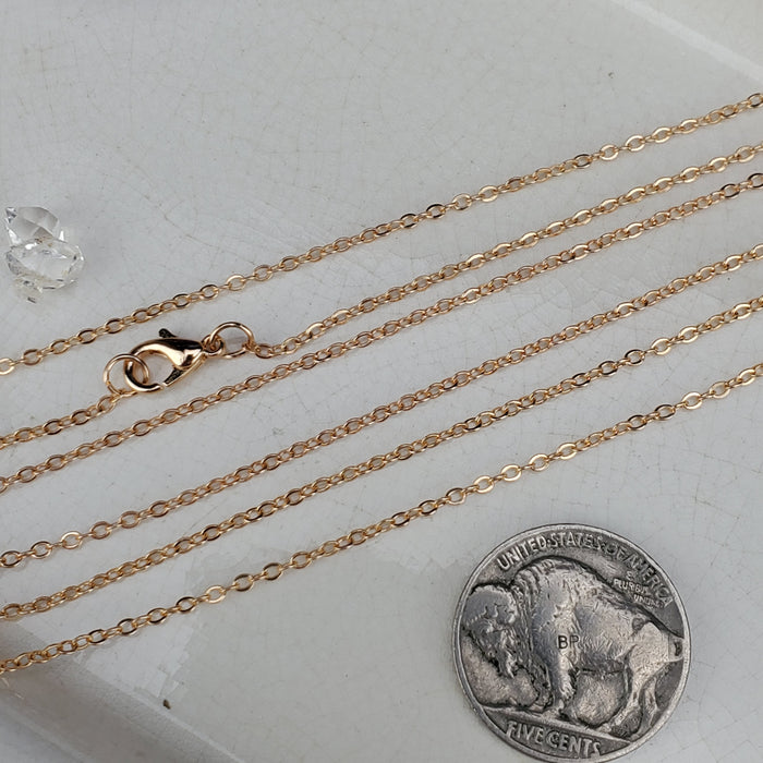 Gold Dainty Cable Chain