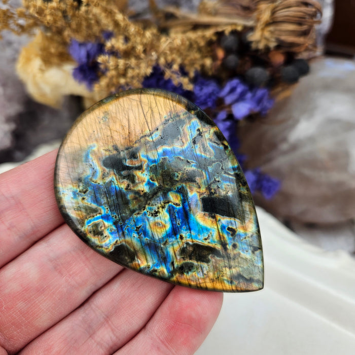 Labradorite Cabochon, 3