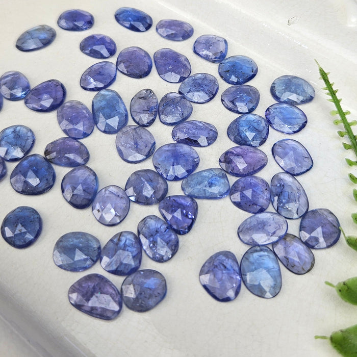 Tanzanite Rose Cut Cabochons
