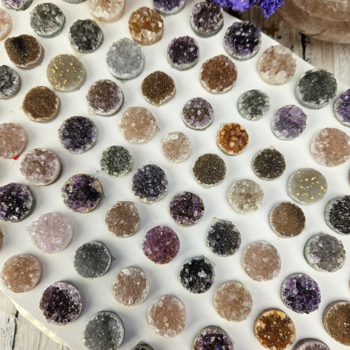 Druzy Round Cabochons