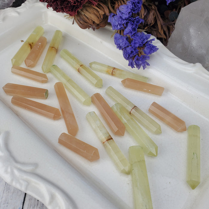 Lemonade Calcite Points