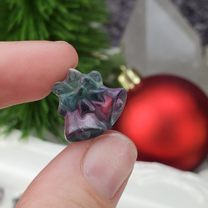 Fluorite Jingle Bell Carving