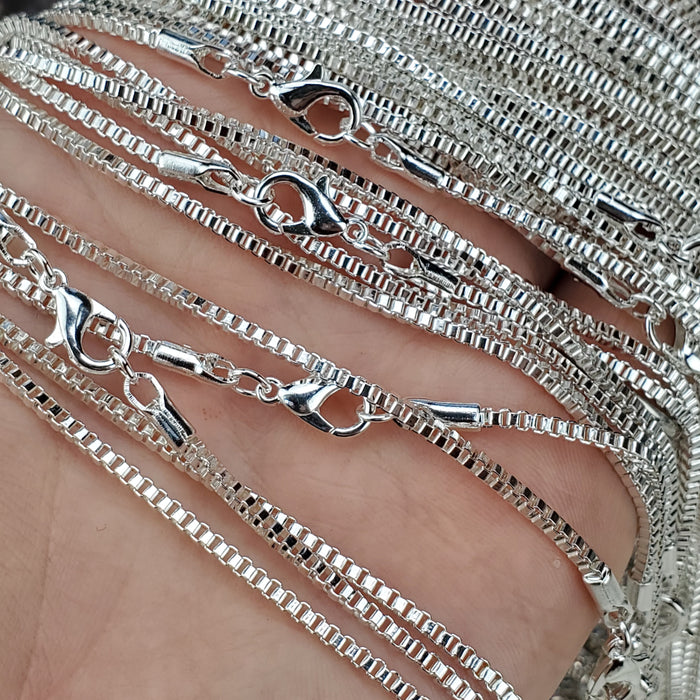 Silver Box Chain