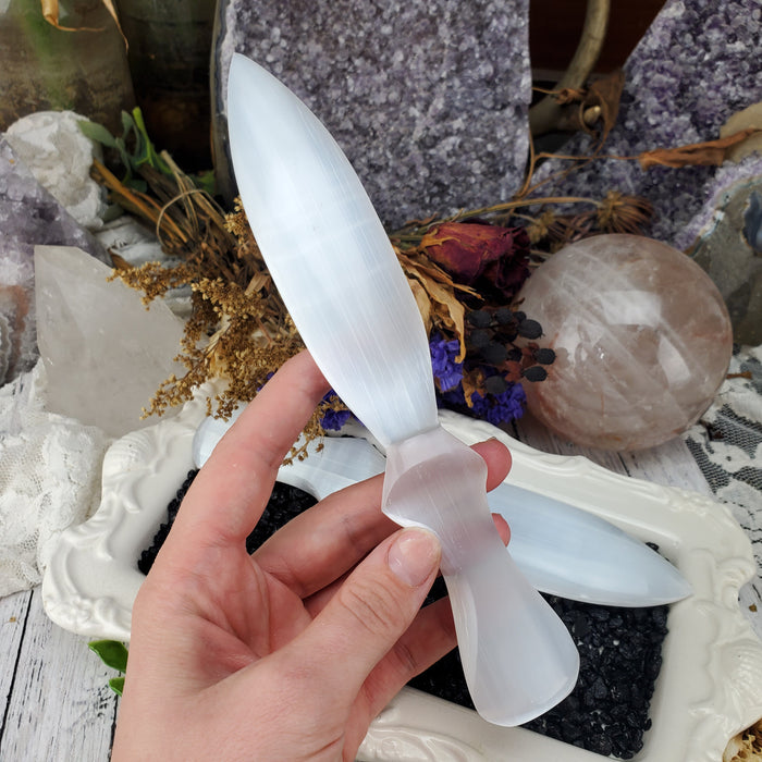 Selenite Daggers