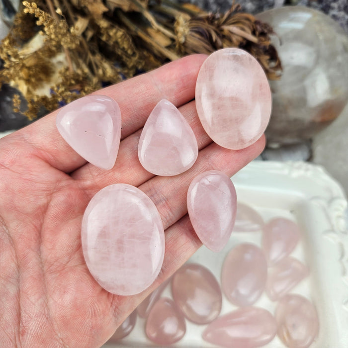 Rose Quartz Cabochons