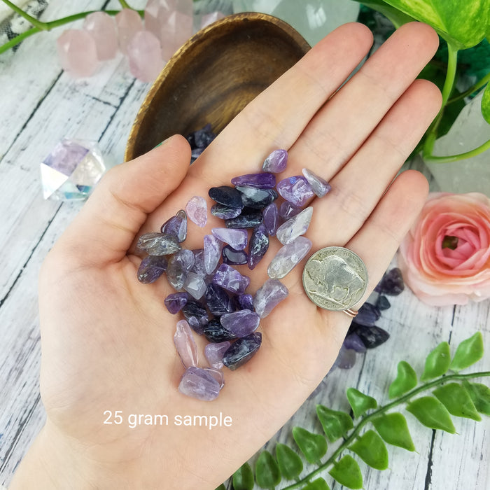 Amethyst Chips, 50 gram bags