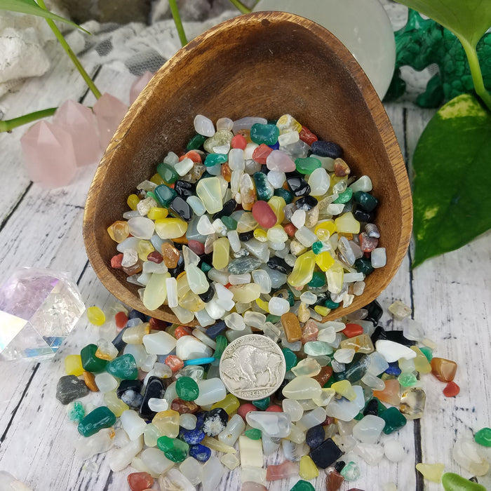 7 Chakra Stones, 50 gram bags