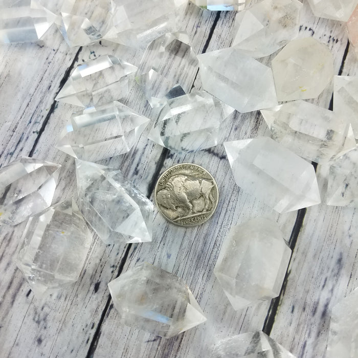 Clear Quartz Double Terminated Points, small